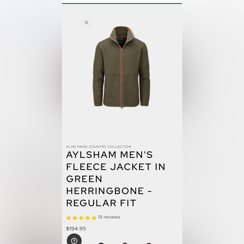Alan Paine Men’s Jacket